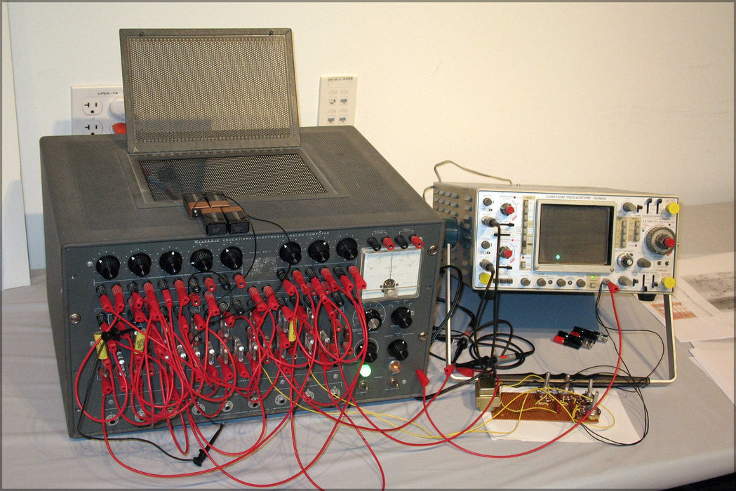 Poster, Many Sizes Available; Heathkit Ec-1 Educational Electronic Ana ...