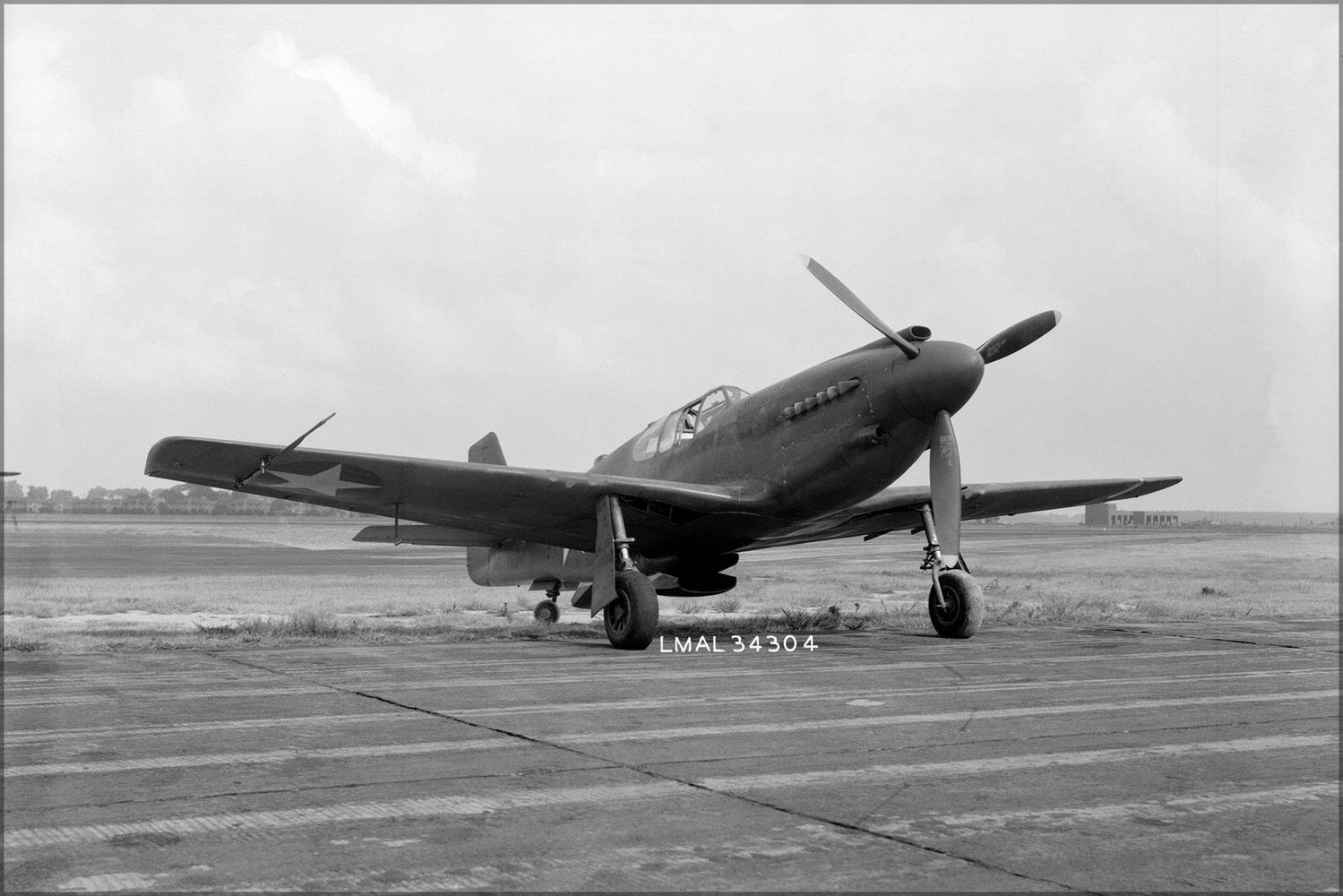 Poster, Many Sizes Available; North American Xp-51 Mustang 1943