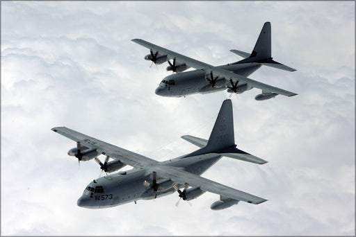 Poster, Many Sizes Available; Kc-130 Hercules Marine Aerial Refueler Transport Squadron 152