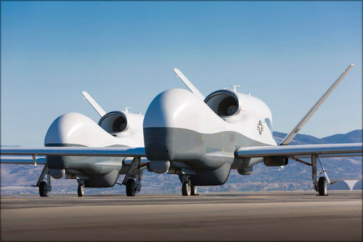 Poster, Many Sizes Available; Northrop Grumman Mq-4C Triton Unmanned Uav Drone