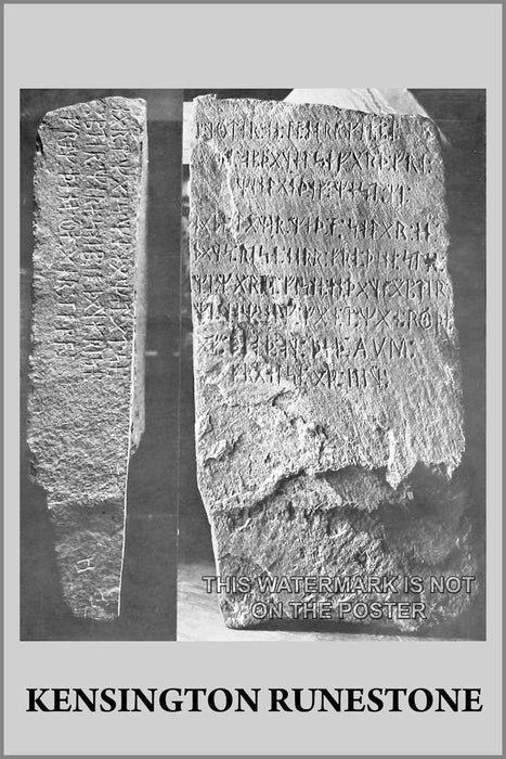 Poster, Many Sizes Available; Kensington Runestone