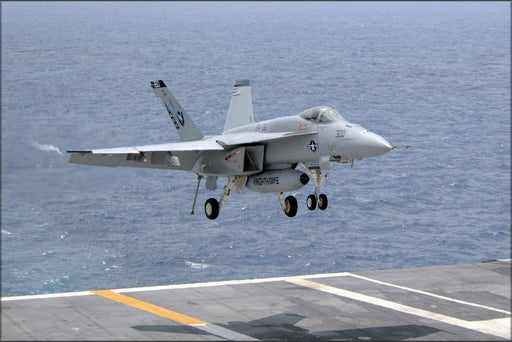 Poster, Many Sizes Available; Fa-18E Super Hornet F-18 (Vfa) 316 Uss Carl Vinson