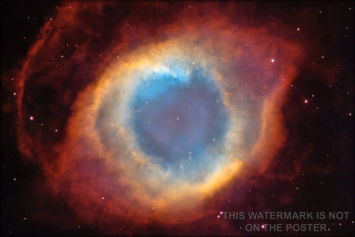 Poster, Many Sizes Available; Helix Nebula Hubble Space Telescope