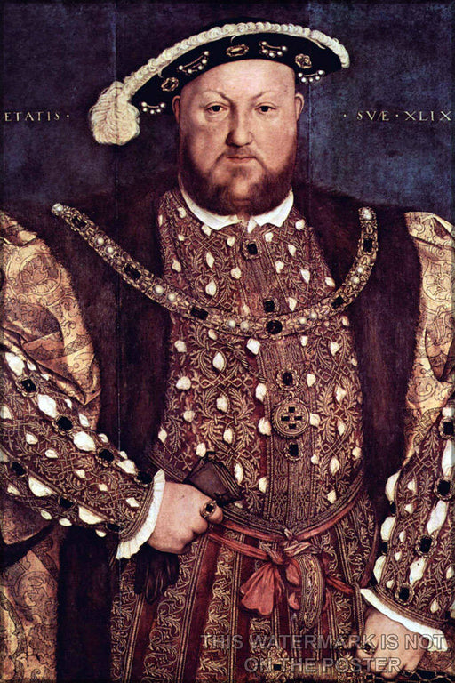 Poster, Many Sizes Available; King Henry Viii By Hans Holbein The Younger