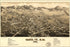 Poster, Many Sizes Available; Birdseye View Map Of Santa Fe, New Mexico 1882