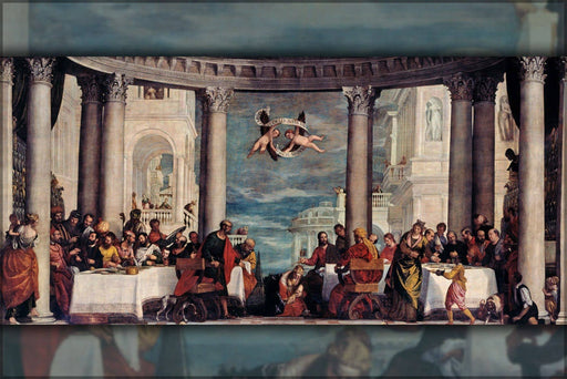 Poster, Many Sizes Available; Feast In The House Of Simon The Pharisee By Paolo Veronese