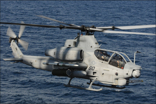 Poster, Many Sizes Available; Ah-1Z Cobra Ah-1 Huey Helicopter (Hx) 21, Patuxent River