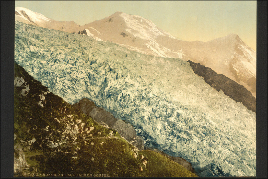 Poster, Many Sizes Available; Aiguille Du Gouter, Chamonix Valley, France Lccn2001697628