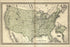 Poster, Many Sizes Available; Map Of The United States Of America 1877 P2