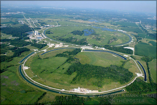 Poster, Many Sizes Available; Fermilab Fermi National Accelerator Laboratory Particle Accelerator