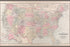 Poster, Many Sizes Available; Map Of The United States Of America 1891