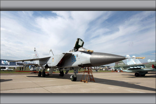 Poster, Many Sizes Available; Fighter Interceptor Mikoyan-Gurevich Mig-31Bm