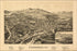 Poster, Many Sizes Available; Birdseye View Map Of Ticonderoga, New York 1891