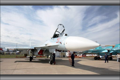 Poster, Many Sizes Available; Fighter Su-27Sm3 Flanker