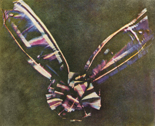 Poster, Many Sizes Available; First Color Photograph Tartan Ribbon, Photograph Taken By James Clerk Maxwell In 1861. First Colour Photograph