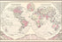 Poster, Many Sizes Available; Map Of The World 1886