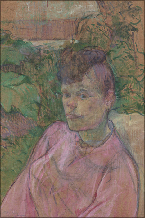 Poster, Many Sizes Available; Henri De Toulouse Lautrec, Woman In The Garden Of Monsieur Forest, 1889â91