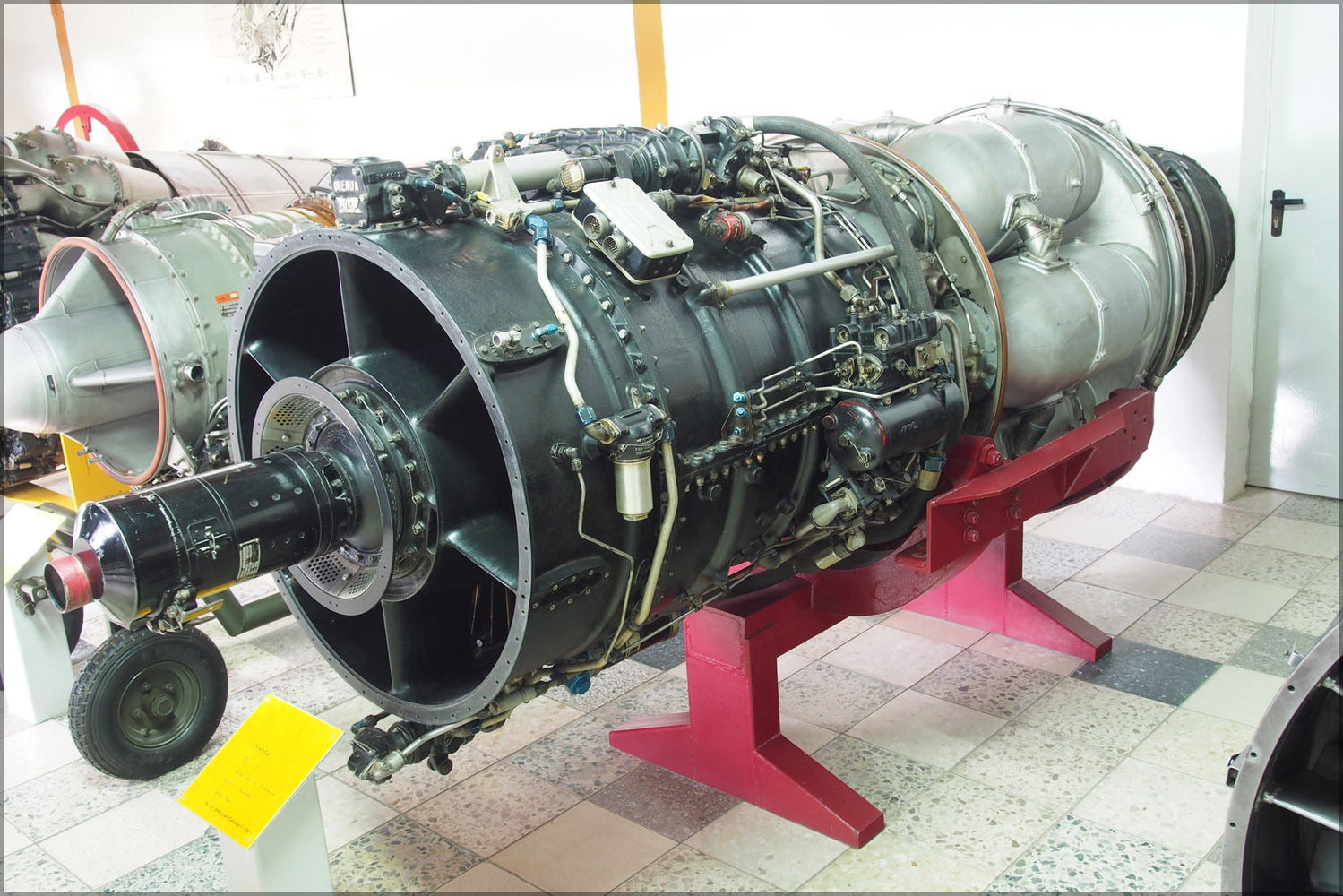 Poster, Many Sizes Available; Orenda 10 (1950) Jet Engine Used In North American F86 Sabre