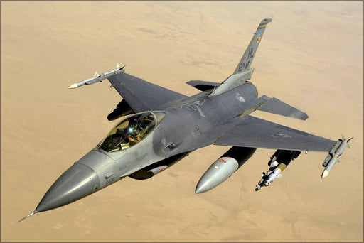 Poster, Many Sizes Available; Air Force F-16 Fighting Falcon Block 40 Aircraft