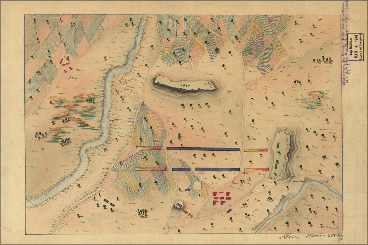 Poster, Many Sizes Available; Map Of Mexican War Campaign In Mexico 1848