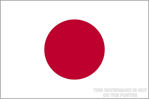 Poster, Many Sizes Available; Flag Of Japan