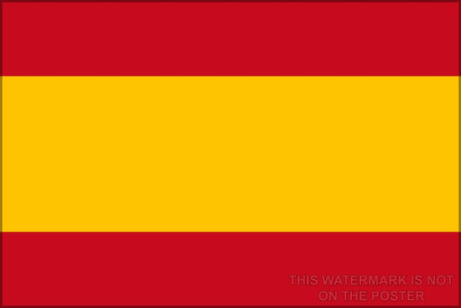 Poster, Many Sizes Available; Flag Of Spain