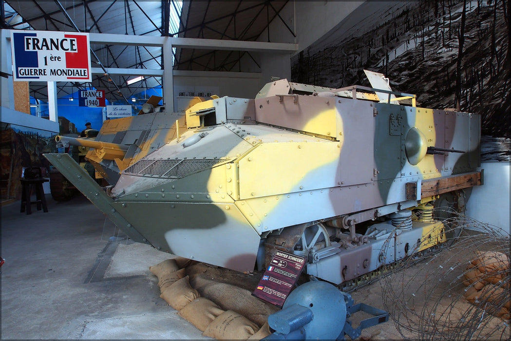 Poster, Many Sizes Available; 1916 Schneider Ca 16, Tanks In The Musee Des Blindes, France, Pic 4