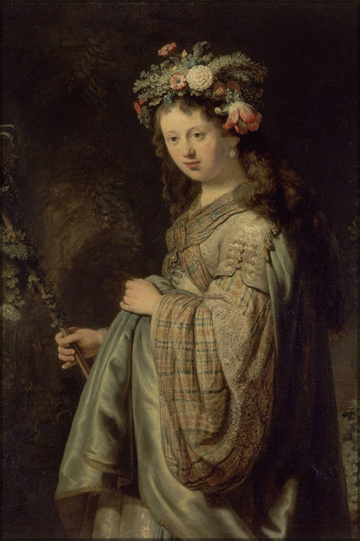 Poster, Many Sizes Available; Flora By Rembrandt