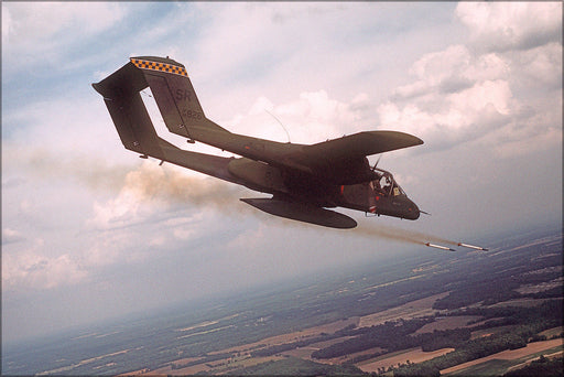 Poster, Many Sizes Available; Air Force North American Rockwell Ov-10A Bronco