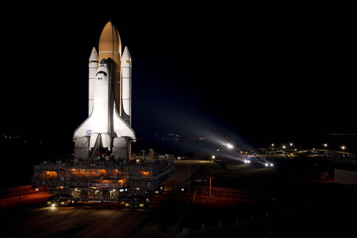 Poster, Many Sizes Available; Space Shuttle Atlantis Embarks On Its Final Journey Sts-135