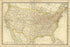 Poster, Many Sizes Available; Map Of United States Of America 1881