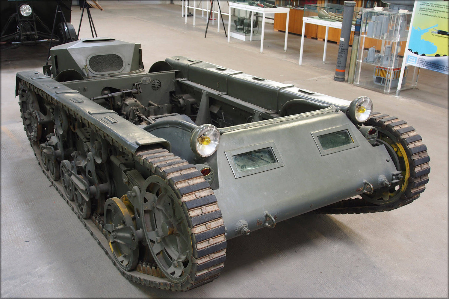 Poster, Many Sizes Available; 1955 Fouga Vp 90, Tanks In The Musee Des Blindes, France, Pic 3