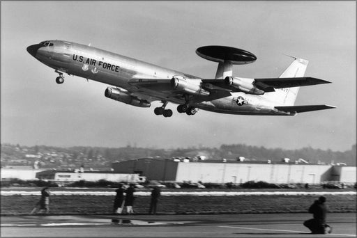 Poster, Many Sizes Available; Boeing E-3 Sentry 1972