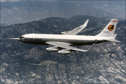 Poster, Many Sizes Available; Boeing Kc-135A 55-3129 Nasa Winglet Study 1979