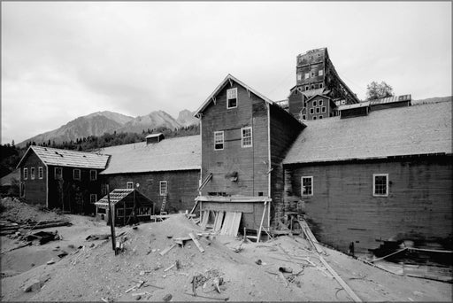 Poster, Many Sizes Available; 21. Leaching Plant, Looking East Kennecott Copper Corporation, On Copper River Northwestern Railroad, Kennicot