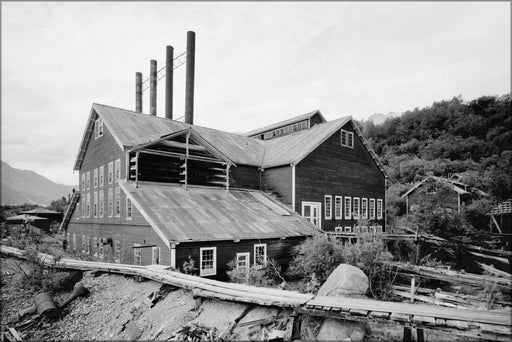 Poster, Many Sizes Available; 25. Power Plant, Looking Northeast Kennecott Copper Corporation, On Copper River Northwestern Railroad, Kennic