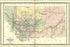 Poster, Many Sizes Available; Map Of Montana 1885