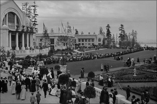 Poster, Many Sizes Available; Alaska Yukon Pacific Exposition, Seattle 1909