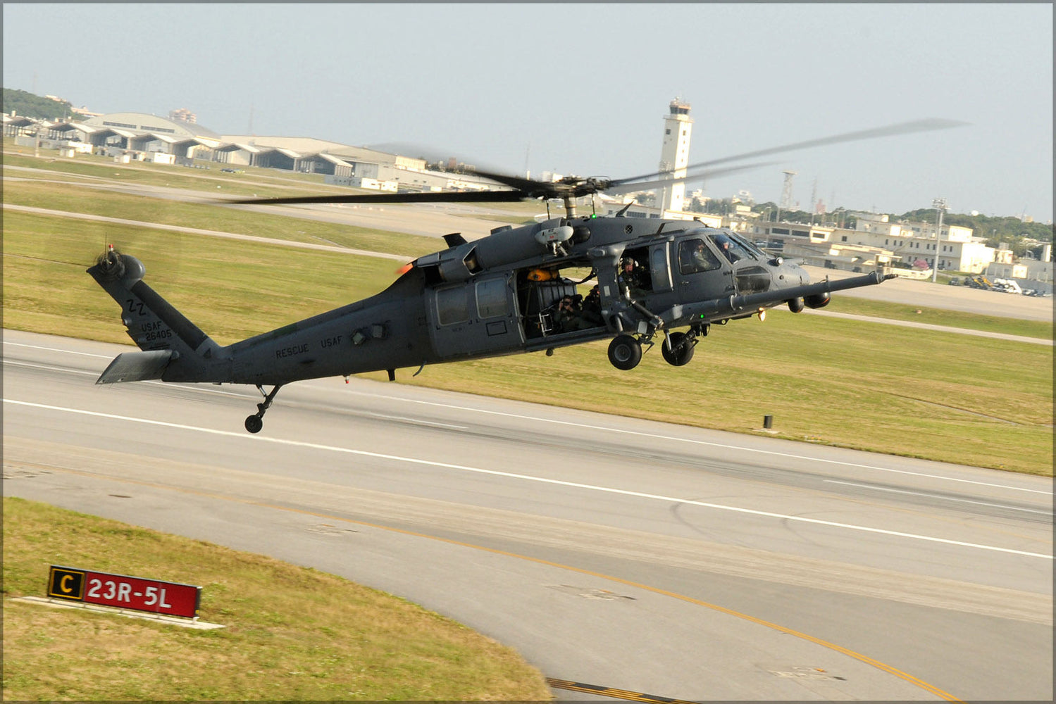 Poster, Many Sizes Available; Hh-60 Pave Hawk Prepares To Land