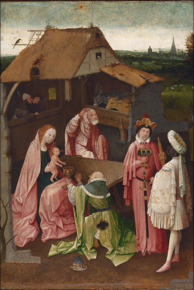 Poster, Many Sizes Available; Hieronymus Bosch Or Follower Adoration Of The Magi