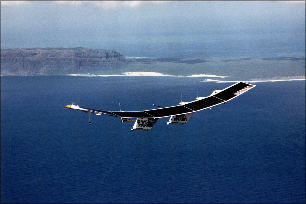 Poster, Many Sizes Available; Pathfinder, Nasa Solar-Powered, Remotely-Piloted Aircraft 1997