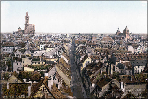 Poster, Many Sizes Available; Strasbourg C1900