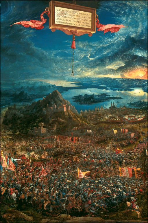 Poster, Many Sizes Available; Albrecht Altdorfer Schlacht Bei Issus Alte Pinakothek, Munchen