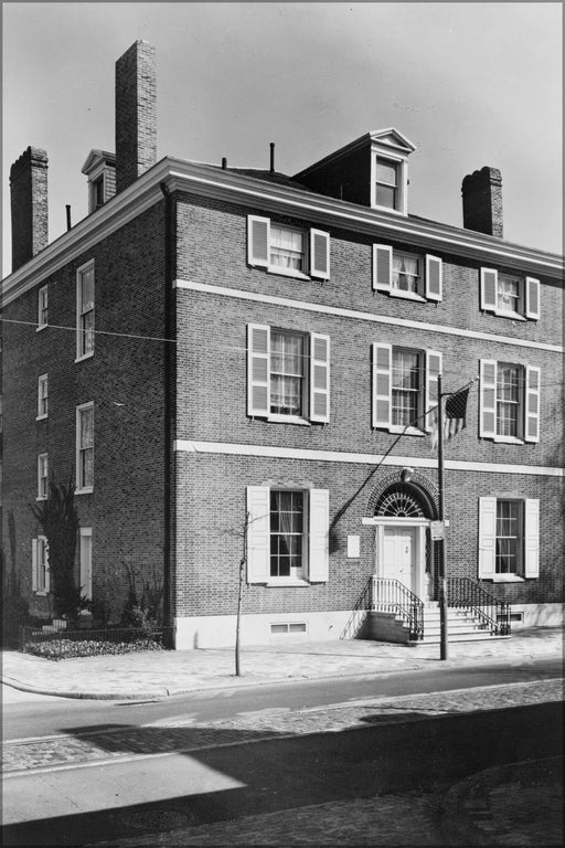 Poster, Many Sizes Available; Hill Physick House, 321 South Fourth Street, Philadelphia Philadelphia County, Pennsylvania