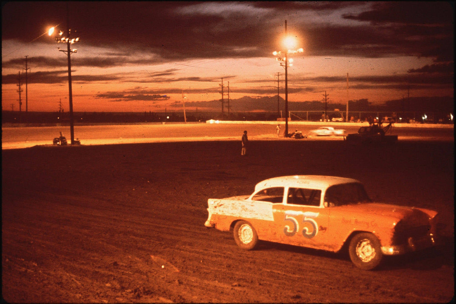 Poster, Many Sizes Available; Albuquerque Speedway Park, One Of Three Stock Car Race Tracks In Albuquerque Nara 545318