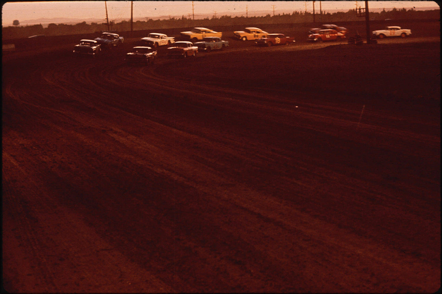 Poster, Many Sizes Available; Albuquerque Speedway Park, One Of Three Stock Car Race Tracks Nara 545360