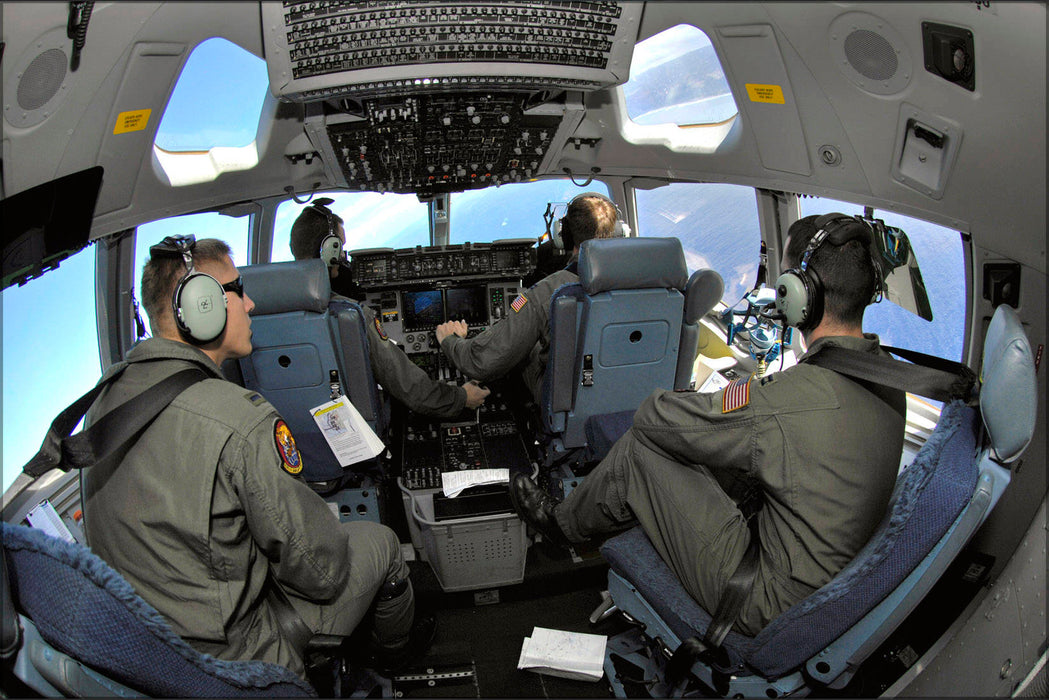 Poster, Many Sizes Available; C-17 Globemaster Iii Cockpit (Check Other Folder)