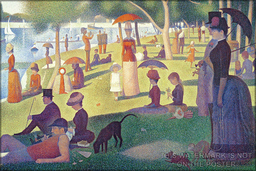 Poster, Many Sizes Available; Sunday Afternoon On The Island Of La Grande Jatte Painted By Georges-Pierre Seurat In 1884 â 1886