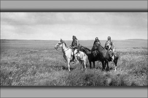 Poster, Many Sizes Available; Piegan Blackfeet Chiefs Native American Indian 1900 Edward Curtis