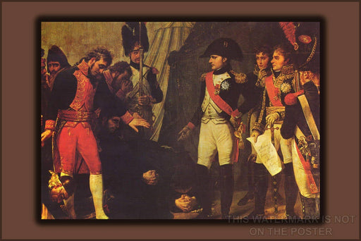 Poster, Many Sizes Available; Surrender Of Madrid (Gros), 1808. Napoleon Enters Spain&#39;S Capital During The Peninsular War